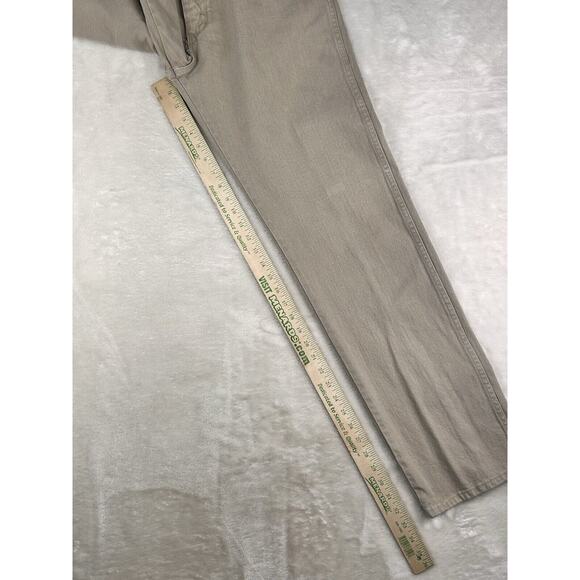 Vintage Wrangler Jeans Men's 34x34 Tan Denim 13MWZTN Made in USA Western - Picture 5 of 8